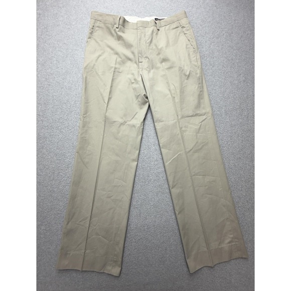 Club Monaco Other - Club‎ Monaco Pants Mens 34x32 Beige Chino Straight Leg Cotton Casual Business